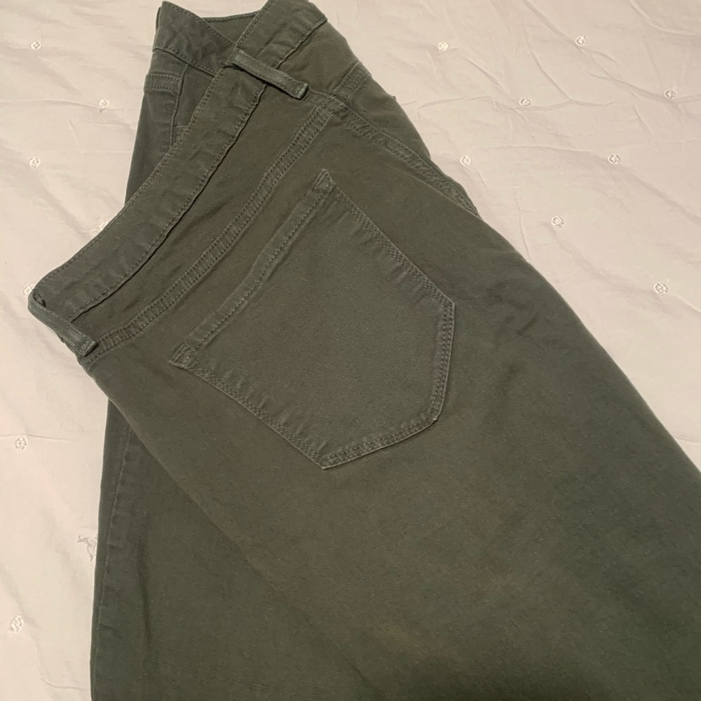 Olive green jeans!